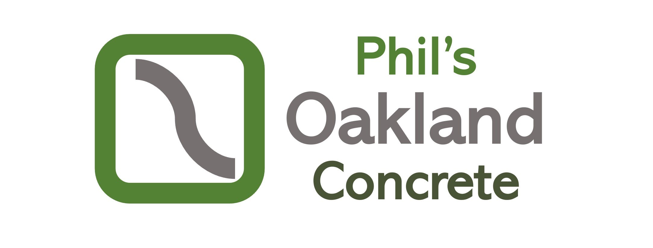 Phils Oakland Concrete logo